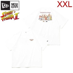 大きいサイズ NEWERA ニューエラ ストリートファイターII コラボ 半袖 Tシャツ ゲーム キャラクター スト2 ストII ユニセックス 3L XXL