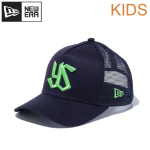 NEWERA ニューエラ キッズ ユース  東京 ヤクルト スワローズ YS メッシュ キャップ CAP 帽子 9FORTY 野球 子供用 男の子 女の子  紺 ネ