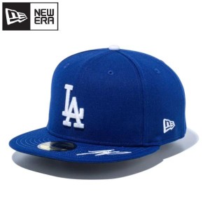 NEWERA ニューエラ ロサンゼルス ドジャース LA 59FIFTY CAP キャップ 帽子 大谷翔平 サイン 刺繍 MLB メジャーリーグ コラボ 野球 ユニ