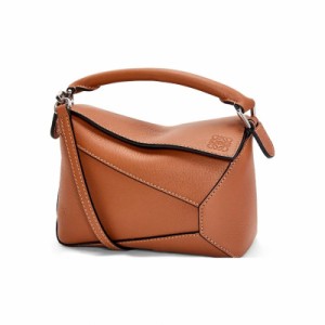 一点限定 LOEWE ロエベ loewe レザー ショルダーバッグ トートバッグ 2WAY ハンドバッグ パズル ミニ PUZZLE 新品 パズルバッグ ブランド