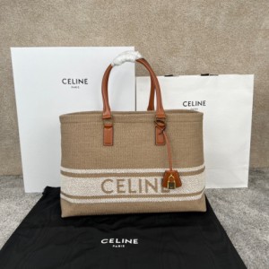 セリーヌ CELINE バッグ トートバッグ ショルダー バッグ ショルダーキャリー 展示品 新品 並行輸入品 ハンドキャリー レディース テキス