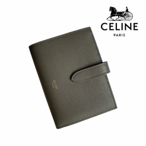 【一点限定】CELINE セリーヌ ミディアムストラップ ウォレット 折りたたみ財布 celine セリーヌ 財布 新品 ミニ スモール フラップ ウォ