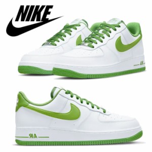 【送料無料】ナイキ スニーカー メンズ NIKE 新品 シューズ 靴 エアフォース 1 07 グリーン ホワイト 緑 白 AF1 DH7561-105 運動靴 夏セ