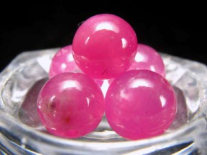 過去最高品質 S級 ピンクサファイア バラ珠売り 1粒売り 6mm-6.5mm 優美な気品漂う 透明上質ピンクカラー 世界4大宝石の1つ 一点もの ミ
