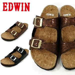 エドウィン EDWIN フットベットサンダル EW9462 コンフォート 定番 人気商品 【レディース】