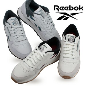 リーボック クラシックレザー ローカットスニーカー Reebok CLASSIC LEATHER コールドグレー100032764 チョーク100032769 【メンズ】