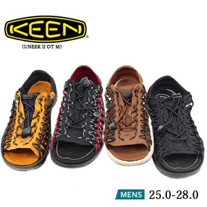 キーン KEEN サンダル ユニーク ツー オーティー UNEEK II OT 1027287 1027288 1027289 1027290 ブラック/カリー ブラック/メルロー バイ