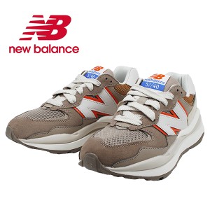 ニューバランス レディース ユニセックス NEW BALANCE スニーカー 57/40 SND M5740SND ブラウン オレンジ ABZORB シューズ 【レディース