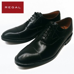 リーガル REGAL 01RR ビジネスシューズ ストレートチップ 牛革 2E ブラック 【メンズ】