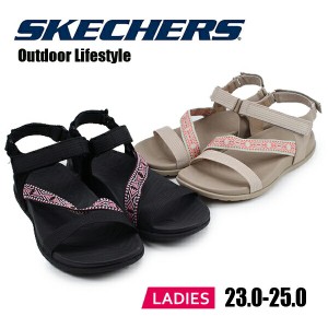 SKECHERS スケッチャーズ サンダル スポーツ ビーチ 163221-TPCL/BKLP ブラック トープ 【レディース】