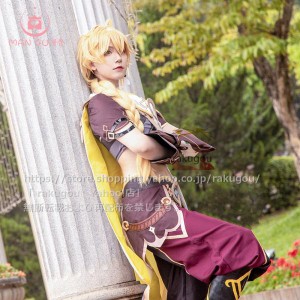 漫骨製品】原神  旅人  空 cos  コスプレ  主人公 空 コスプレ衣装  文化際※ ウイッグ、靴、武器別売