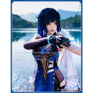 漫骨製品】原神  夜蘭  cos  コスプレ 夜蘭 (イェラン)  コスプレ衣装  文化際※ウイッグ，靴、武器追加可