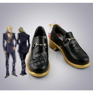 コスプレ靴 ブーツ 『ジョジョの奇妙な冒険』Part5 プロシュート  風 コスプレ靴  cosplay 靴 コスチューム 変装 『黄金の風』