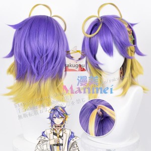 コスプレウィッグ 【にじさんじ】アスター アルカディア 風 ウィッグ かつら wig ウィッグネット付き ハロウィン イベント 仮装用ウィッ