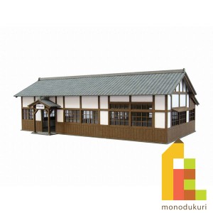 さんけい みにちゅあーとキット 1/87 情景シリーズ 【駅舎-4】 MK05-27