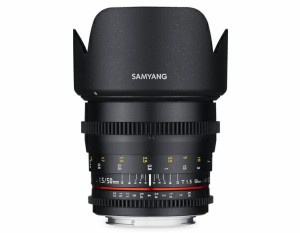 【即配】 SAMYANG サムヤン 50mm T1.5 VDSLR  AS UMC  フジフィルムX用 【送料無料】