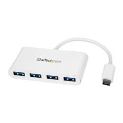 StarTech.com USBハブ/USB 3.0/USB-C - 4x USB-A/バスパワー/TB3互換/WT(HB30C4ABW) 目安在庫=△