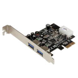 StarTech.com USB増設カード/PCIe 2.0 - 2x USB-A/5Gbps/LP4電源/UASP(PEXUSB3S25) 目安在庫=△
