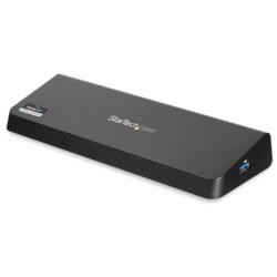 StarTech.com ドック/USB-A/2画面/4K30Hz HDMI DP/4x USB/LAN/AUX(USB3DOCKHDPC) 目安在庫=△