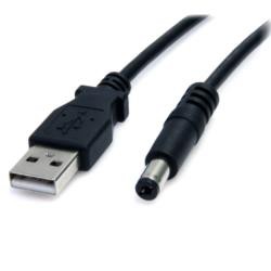 StarTech.com USBケーブル/A - 5V DCプラグ/2m/タイプMコネクター/ブラック(USB2TYPEM2M) 目安在庫=○