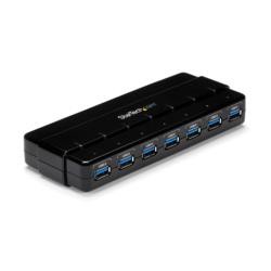 StarTech.com USBハブ/USB 3.0/USB-A - 7x USB-A/ACアダプター/デスクトップ(ST7300USB3B) 目安在庫=○