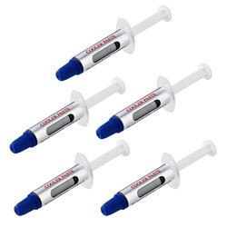 ＳｔａｒＴｅｃｈ．ｃｏｍ 熱伝導シリコングリス/1.5g注射器タイプ/再封可能/5個入り/RoHS(SILV5-THERMAL-PASTE) 目安在庫=○