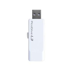 グリーンハウス USB3.0メモリー ピコドライブL3 32GB ホワイト GH-UF3LA32G-WH メーカー在庫品