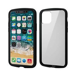 エレコム iPhone 11 Pro TOUGH SLIM LITE フレームカラー ブラック(PM-A19BTSLFCBK) メーカー在庫品