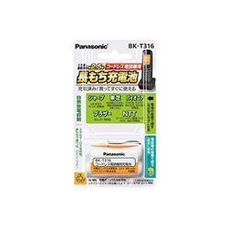 パナソニック 充電式ニッケル水素電池(コードレス電話機用) BK-T316 目安在庫=△