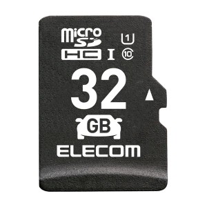 エレコム マイクロSDカード microSDHC 32GB Class10 UHS-I ドライブレコーダー対応 カーナビ対応 防水(IPX7)(MF-DRMR032GU11) メーカー在