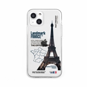 ＤＰＡＲＫＳ ソフトクリアケース for iPhone 13 LANDMARK-FRANCE(DS21151i13) 目安在庫=△