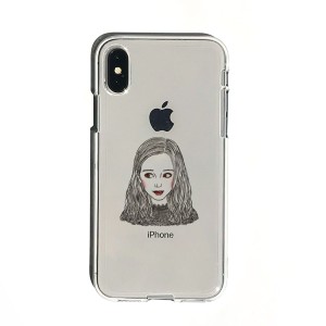 ＤＰＡＲＫＳ iPhone XS Max ソフトクリアケース 少女B(DS14881i65) 目安在庫=△