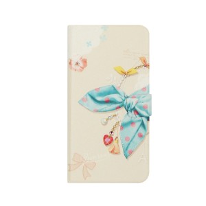 ＨＡＰＰＹＭＯＲＩ iPhone XS / X Dot Scarf Diary ブルースカーフ(HM10273i8) 目安在庫=○