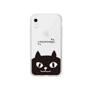 ａｂｂｉ iPhone XR ネコマンジュウクリアケース インパクトイタズラネコ(ABF14589i61) 目安在庫=△