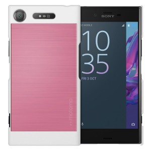 ｍｏｔｏｍｏ Xperia XZ1 INO Metal Bar ピンクホワイト(MT11369Z1) 目安在庫=○