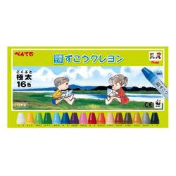 ぺんてる クレヨン ずこうクレヨン 16色(1個)(PTCG116) 目安在庫=○