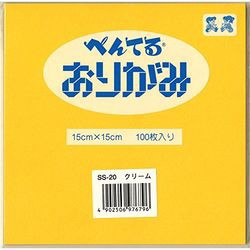 ぺんてる おりがみ　クリーム(1束)(SS20) 目安在庫=○