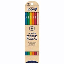 トンボ鉛筆 イッポかきかたえんぴつ　ナチュラルB(KB-KNN04-B) 目安在庫=○