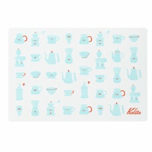 KALITA （カリタ） ポリランチョンマット　ブルー(ポリランチョンマット-BL) 目安在庫=△