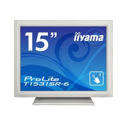 iiyama タッチパネル液晶ディスプレイ 15型 / 1024×768 / D-sub、HDMI、DisplayPo(T1531SR-W6) 目安在庫=△