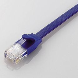 エレコム CAT6A準拠 GigabitフラットLANケーブル 20m(ブルー) LD-GFA BM20(LD-GFA/BM20) メーカー在庫品