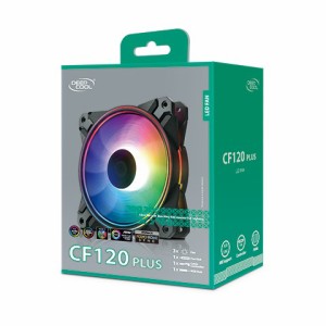 DEEPCOOL DP-F12-AR-CF120P-3P(CF120 PLUS)(6933412710509) 目安在庫=○