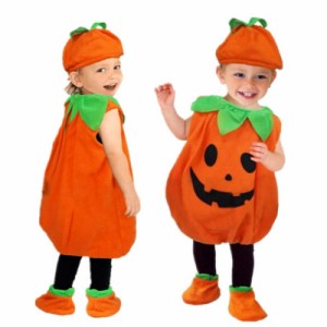 ハロウィン コスプレ 子供 衣装 ベビー服 仮装 コスチューム かぼちゃ イベント パーティー