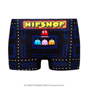 HIPSHOP（ヒップショップ）PAC-MAN START！/パックマン スタート！　アンダーパンツ　レディース　ポリエステル ／ボクサーパンツ ショー