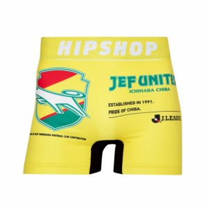 ＜Jリーグ＞HIPSHOP/ヒップショップ JEF UNITED CHIBA/ジェフユナイテッド千葉　アンダーパンツ　メンズ M/L/LL HE2241A148 ボクサーパン