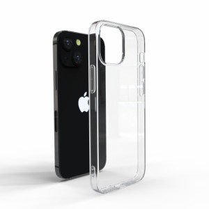 iPhone15Plus　用　スマホケース ケース 透明 クリア スマホカバー 保護カバー 指紋防止 耐衝撃 ワイヤレス充電