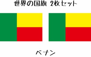 ベナン 国旗 水無しで貼れる タトゥーシール シール フェイスシール フェイスペイント スポーツ フェス イベント 顔 観戦 オリンピック 