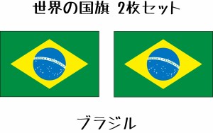 ブラジル 国旗 水無しで貼れる タトゥーシール シール フェイスシール フェイスペイント スポーツ フェス イベント 顔 観戦 オリンピック