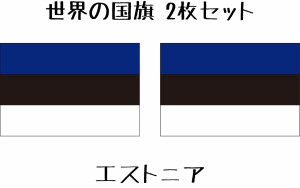 エストニア 国旗 水無しで貼れる タトゥーシール シール フェイスシール フェイスペイント スポーツ フェス イベント 顔 観戦 オリンピッ