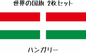 ハンガリー 国旗 水無しで貼れる タトゥーシール シール フェイスシール フェイスペイント スポーツ フェス イベント 顔 観戦 オリンピッ